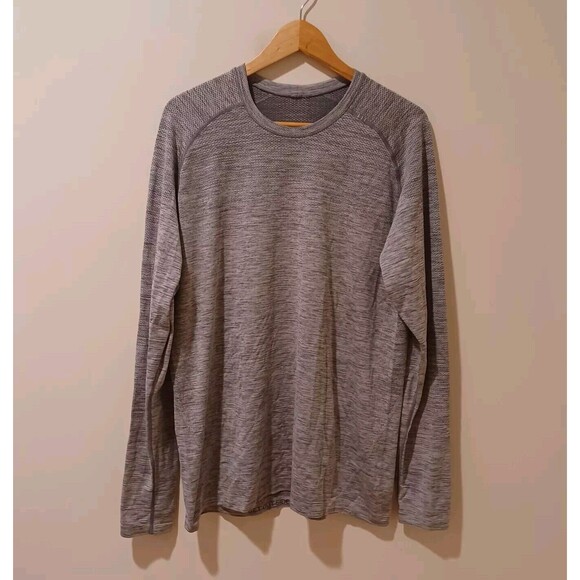 lululemon athletica Other - Lululemon Metal Vent Tech Long Sleeve 2.0 Gray Size L Sporty Athletic Preppy
